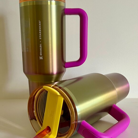 Stanley Starbucks Quencher Sunset Gradient Brand New 40 oz. - Picture 3 of 3